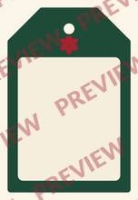 Ornament 7: Gift-tag name (layered)