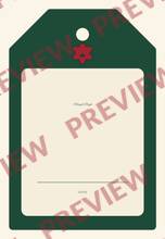 Ornament 7: Gift-tag name (Print Then Cut)